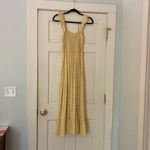 Max Studio maxi gingham dress